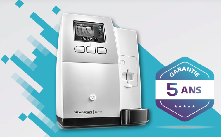 CS 7600 — système d’imagerie à plaques intra-orales de Carestream